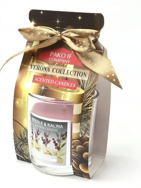 Свічка Verona Collection NY Хвоя-Калина арт.212 Pako-If