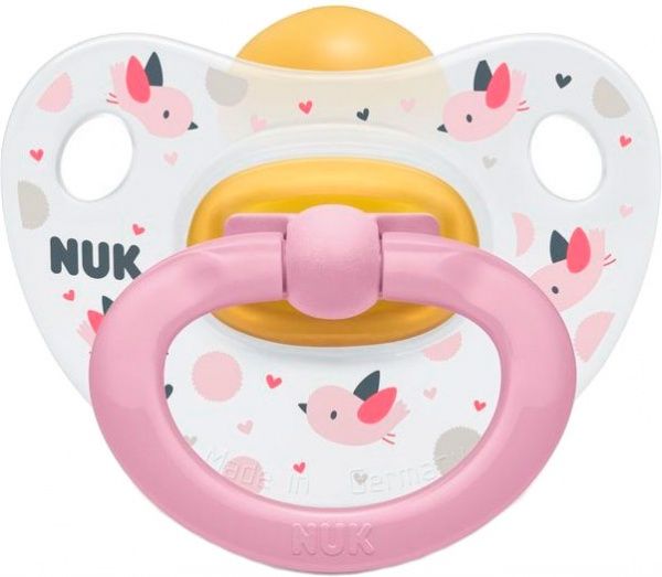 Пустышка Nuk успокаивающее HAPPY DAYS р 1 (10726007)