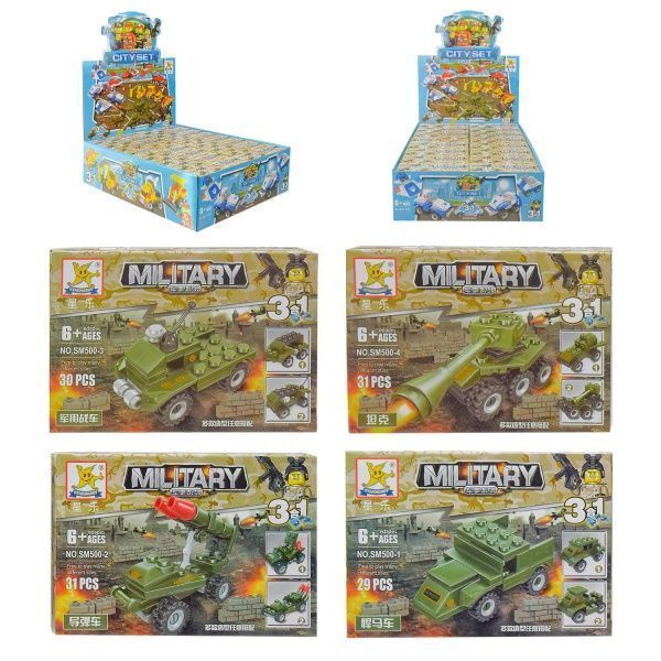 Конструктор Армія 4 шт. в асортименті SM500B