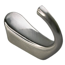 Крючок мебельный Kerron сатин KR 0280 BSN