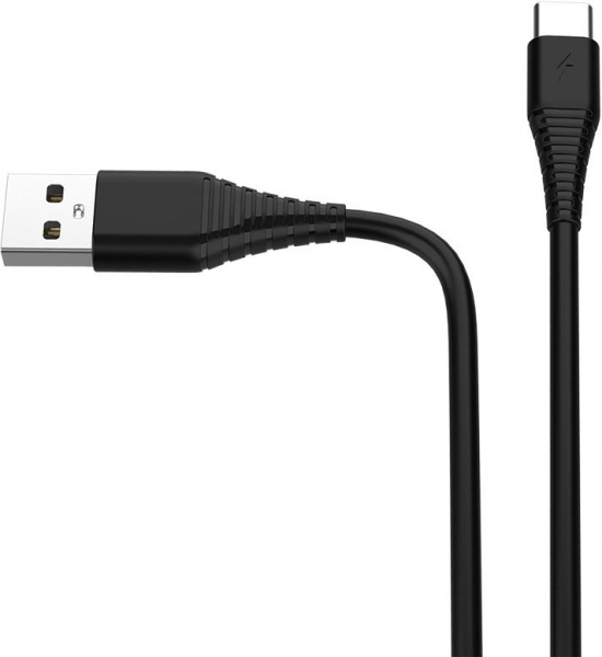 Зарядное устройство ColorWay 1USB AUTO ID 2A (10W) черное + cable Type C 