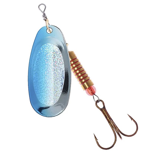 Блесна-вертушка Mikado 8 г Blaster № 4 silver/00H silver