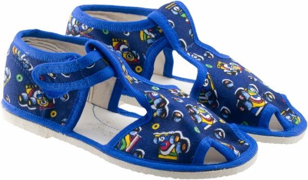 Капці для хлопчиків Экотапок Сандалик новий сині 1085 р.28,5