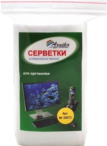 Влажные салфетки Arnika для оргтехники (запасной блок) (30673) 