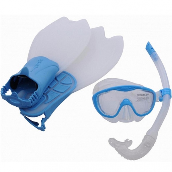 Набор для плавания Speedo Glide Scuba Set JU blue р.31-33 8-035930309 голубой