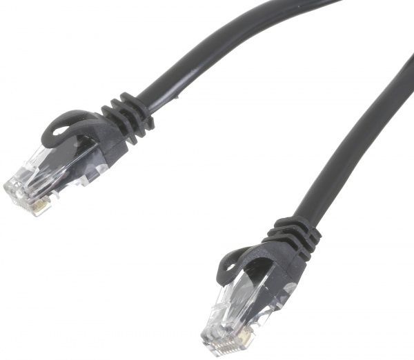 Патч-корд ЕМТ UTP cat.6 4-0274У 5 м черный