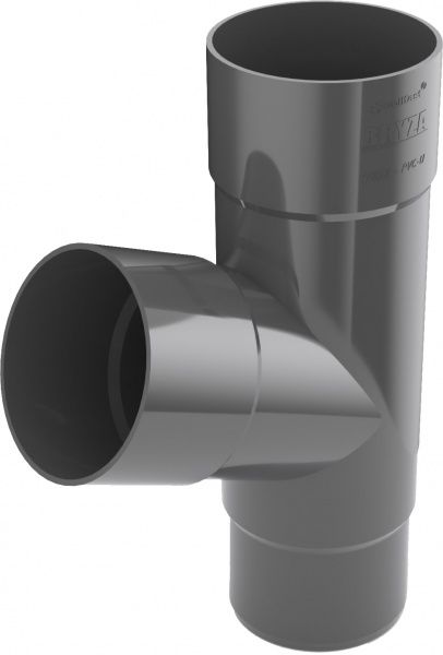 Трійник Bryza 90 мм графіт 