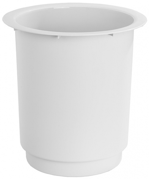 Вкладка в горщик Artevasi Santorini Pot круглий 28л білий 