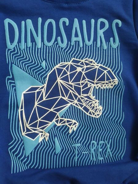 Спортивний костюм Маленькие люди р.98 синій електрик із сірим 