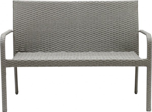 Диван садовый INDIGO HYC-005D 63х123 см серый 