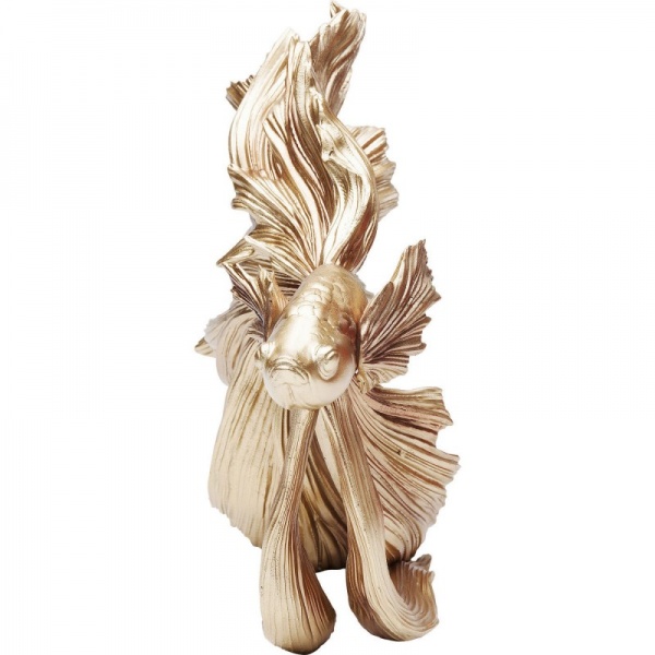 Статуэтка Betta Fish Gold 37x34x14 см KARE Design