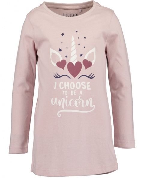 Нічна сорочка для дівчаток Blue Seven р.134 трояндовий 777522 X5401 