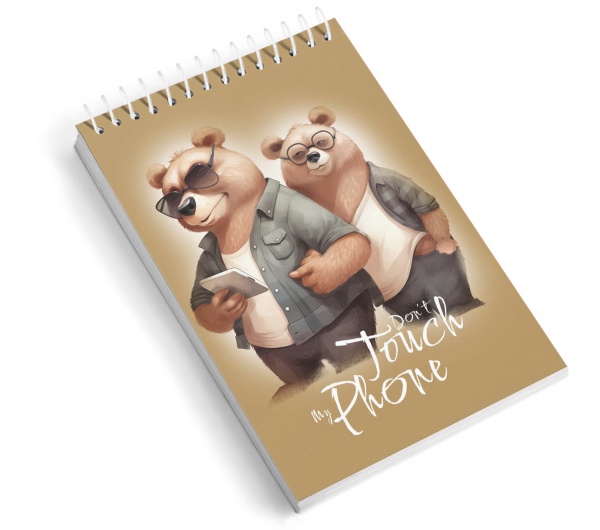 Блокнот для записей Медведи 1В2875 Аркуш