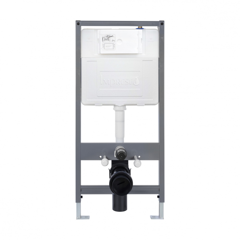 Комплект інсталяції Imprese 4 в1, пневматична, клавіша чорна