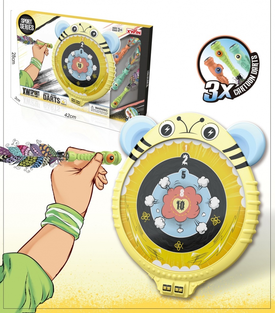 Дартс DIY TOYS Магнітний Бджола CJ-1515379