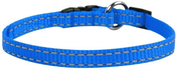 Ошейник Dog Extreme регулируемый 1х20-30 см голубой