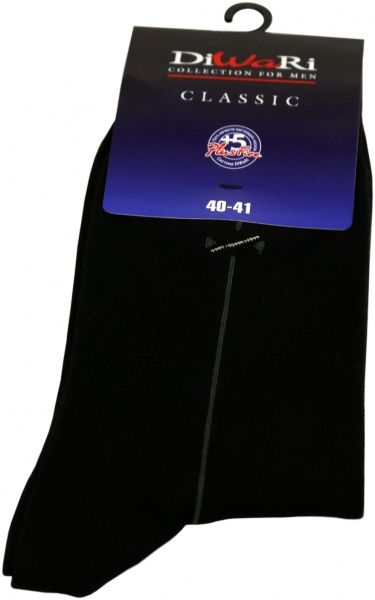 Шкарпетки Diwari CLASSIC 005 р. 25 чорний 