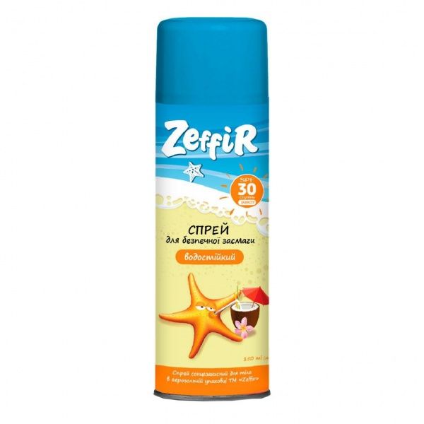 Спрей сонцезахисний ZEFFIR SPF 30 150 мл