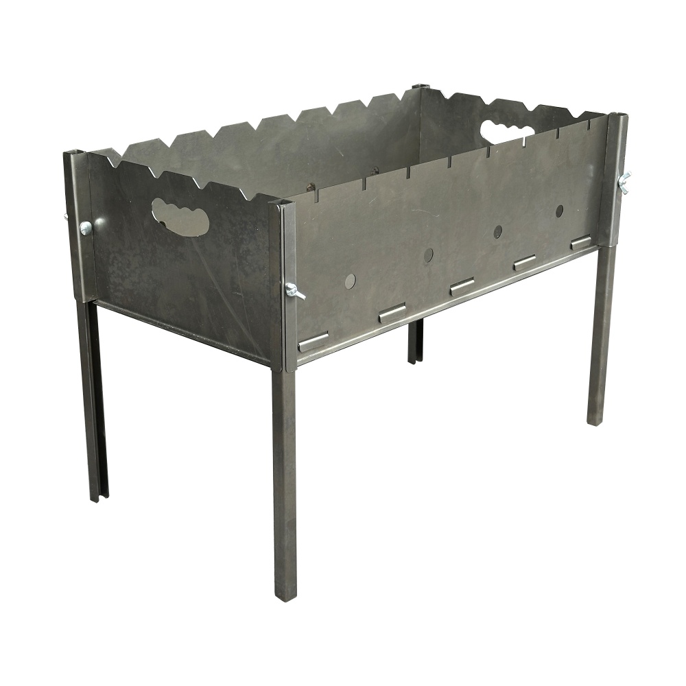 Мангал раскладной Metalzavod Турист на 8 шампуров 0.8 мм (MT8F-08)