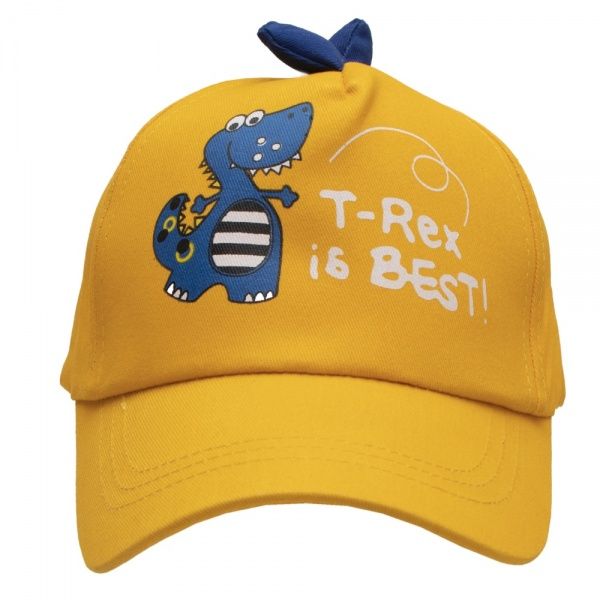 Бейсболка Девілон 517496 р.54 жовтий 