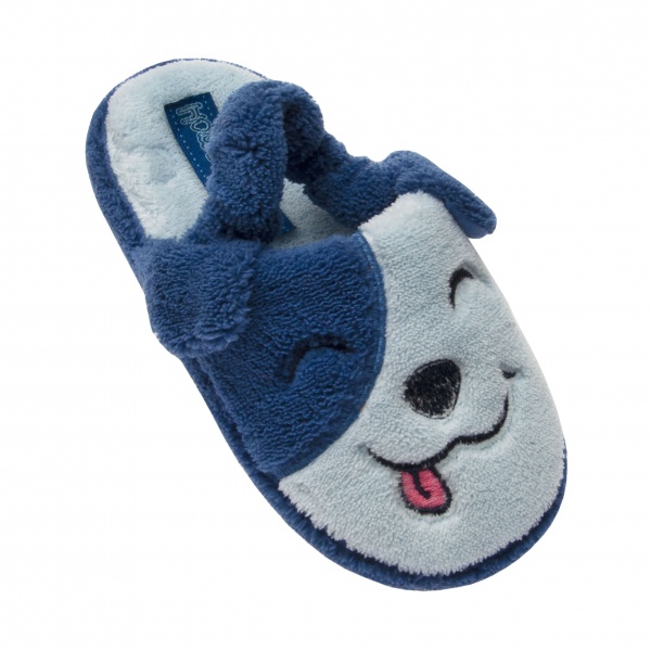 Тапочки детские для мальчика Home Story р.25 голубой 211858-2 