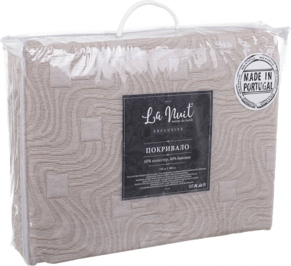 Покрывало Ferragudo 230x260 см La Nuit желто-коричневый 