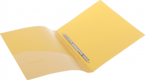 Скоросшиватель A4 с пружинным механизмом Clip A желтый UP! (Underprice)