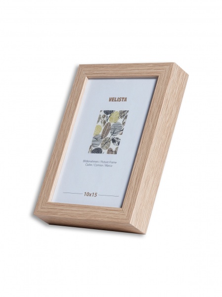 Рамка для фото Velista 15H-15007-3v 1 фото 10x15 см дерево светлое 