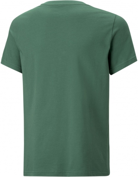 Футболка Puma ESS+ STREET ART LOGO TEE B 67327437 р.152 зеленый