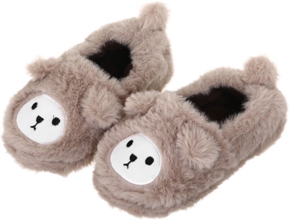 Тапочки детские HW с аркой Песик р.24-25 коричневый NULL