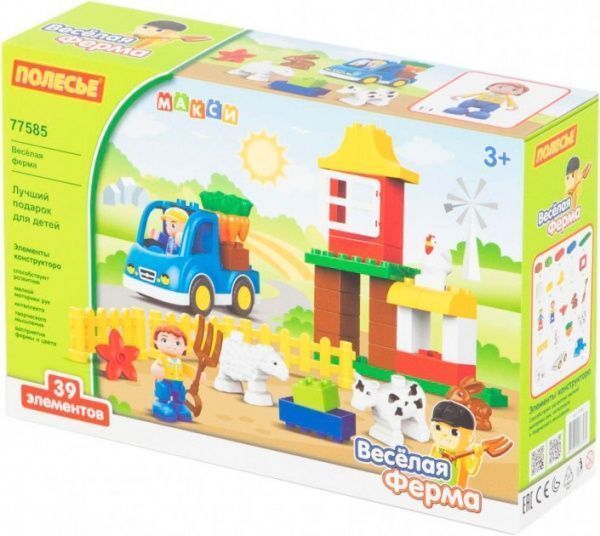 Конструктор Полісся Весела ферма 77585