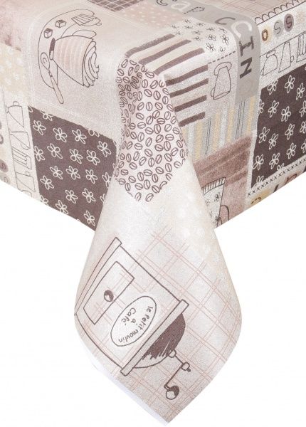 Скатерть Кофе 137x180 см разноцветный Dariana 