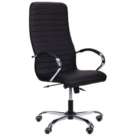 Кресло AMF Art Metal Furniture Фридом Хром Anyfix Неаполь N-20 черный 