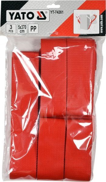 Набір для переміщення вантажів YT-74261 YATO 5х370 см