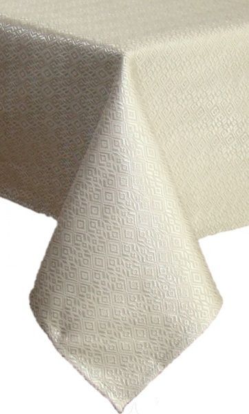 Скатерть Серпнева 520-19/00 110x140 см песочный Эдельвика 