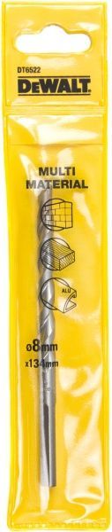 Сверло универсальное DeWalt 8x134 мм DT6522
