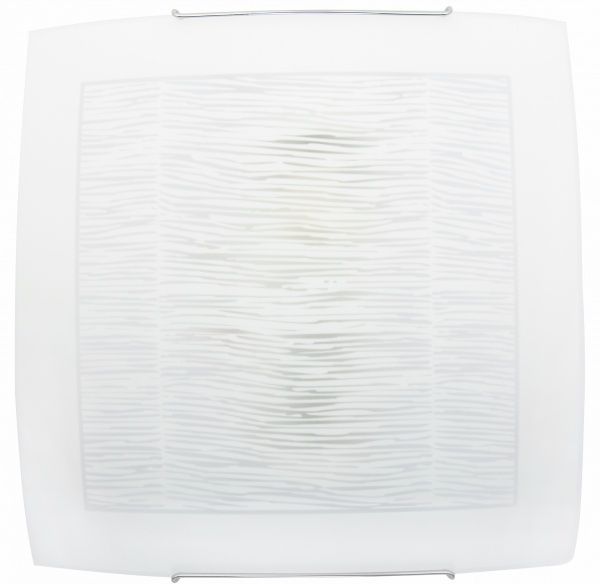 Світильник настінно-стельовий Nowodvorski ZEBRA 7 1x100 Вт E27 білий матовий 