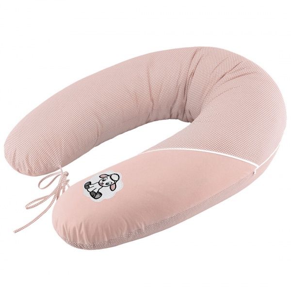 Подушка для вагітних Стандарт 35х200 см пудра IDEIA