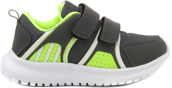 Кросівки для хлопчика UTSH-K5192 р.23 сірий із салатовим 