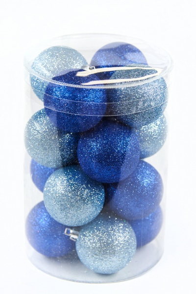 Набор елочных шаров 9484 d145 мм 21,5 см 16 шт./уп. 