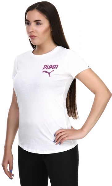 Футболка Puma ATHLETIC Tee W 59075202 L білий
