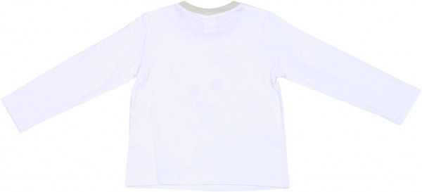 Пижама для девочек Funtime с длинным рукавом р.110 белый с розовым 