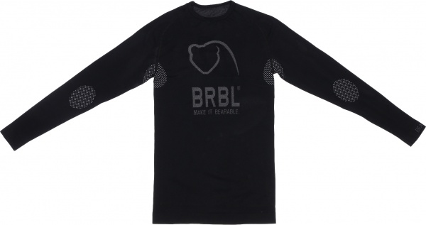 Футболка BOULDER long sleeve shirt 70091 р.OS чорний