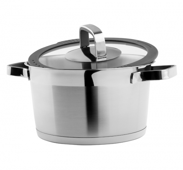 Каструля з кришкою Moderno Graphite Collection 3,2 л 50073 Vinzer