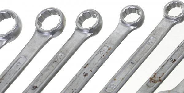 Набор ключей накидных ВИЗ 8 шт в сумке 5531