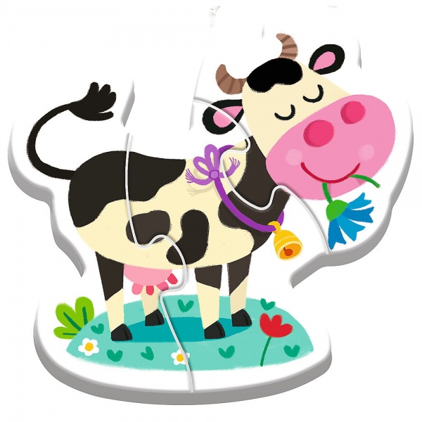 Пазл Trefl 4 в 1 Baby Classic KAZSTUDIO SA домашние животные 36127