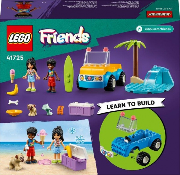 Конструктор LEGO Friends Розваги на пляжному кабріолеті 41725
