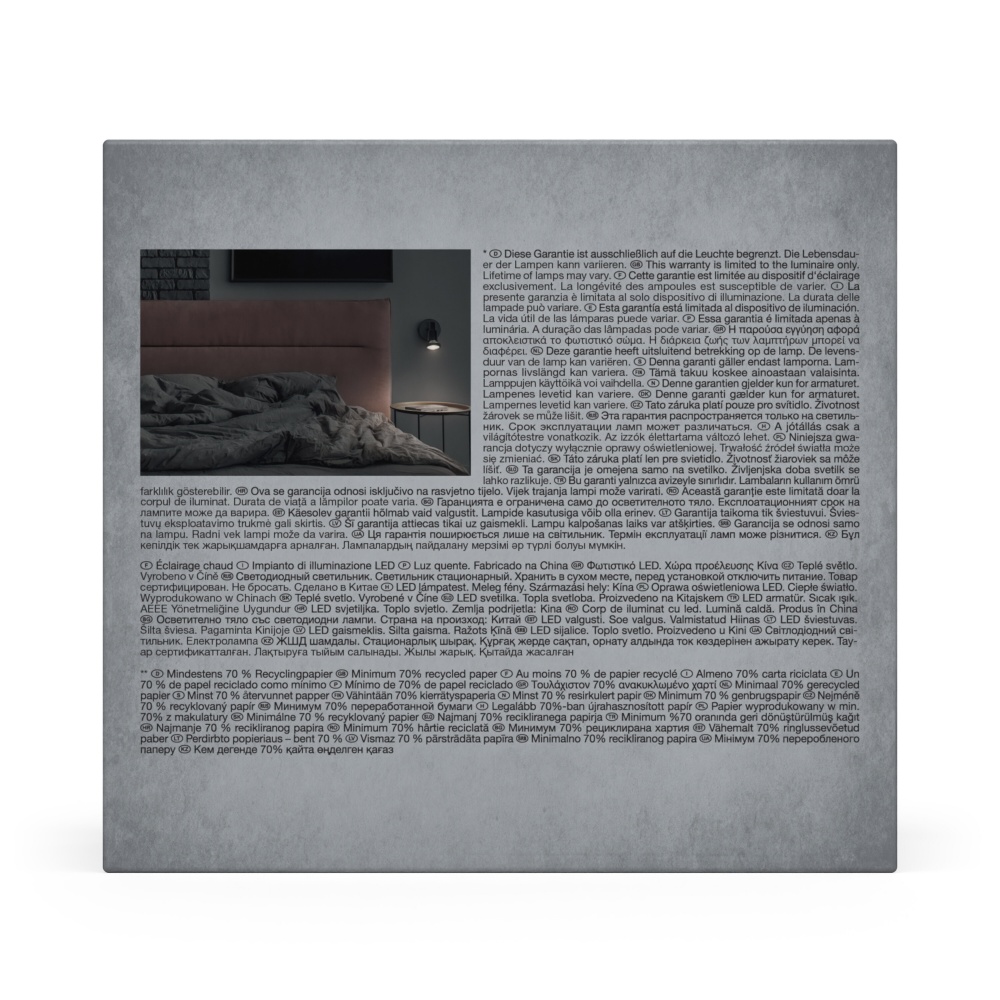 Спот Ledvance 1x3,4 Вт GX10 черный