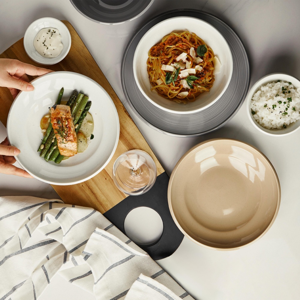 Тарелка суповая Krauff Zen Brown 700 мл 21,5 см 24-320-020