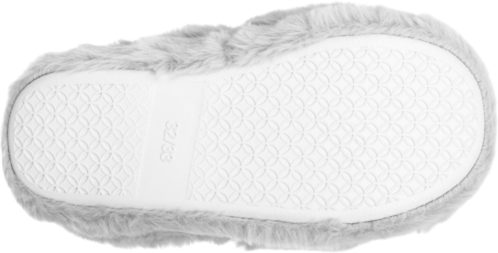 Тапочки детские HW з аркою Енот р.32-33 серый NULL